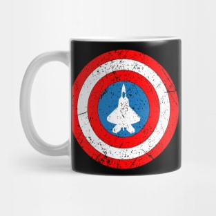 F-22 Raptor Shield Logo Mug